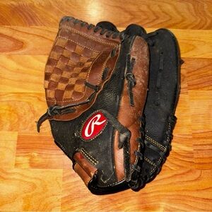 Rawlings Baseball Softball Glove RBG36BTN 12.5" Leather Basket-Web RHT